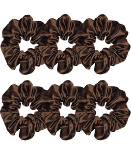 Brown Scrunchie