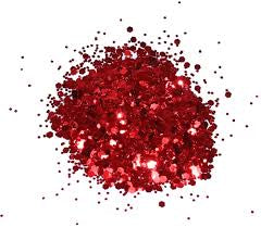 Red wine glitter