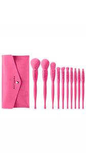 Hot Pink Makeup Brushes